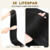 16A Raw Straight Bundles Human Hair,Triple Lifespan,Burmese Virgin Remy Hair Extensions,No Tangle Shedding（22 24 26 Inch）