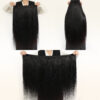 16A Raw Straight Bundles Human Hair,Triple Lifespan,Burmese Virgin Remy Hair Extensions,No Tangle Shedding（22 24 26 Inch）